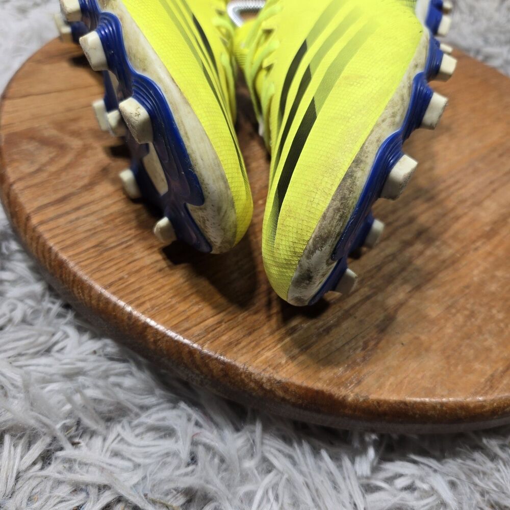 Adidas X Ghosted.2 Football Cleats FG Mens Size 5.5 Solar Yellow Soccer FW6958 - Picture 7 of 11